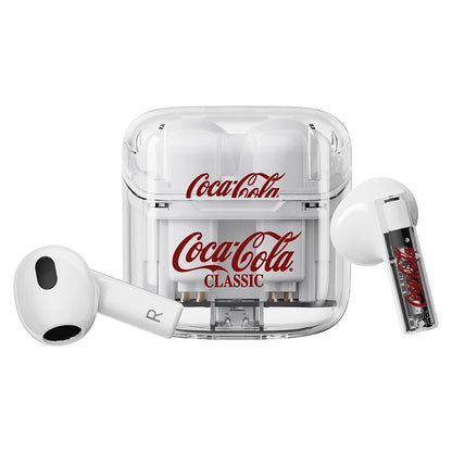 Coca-Cola Bluetooth 5.3 High Quality Gaming Sports Free Time Headphone