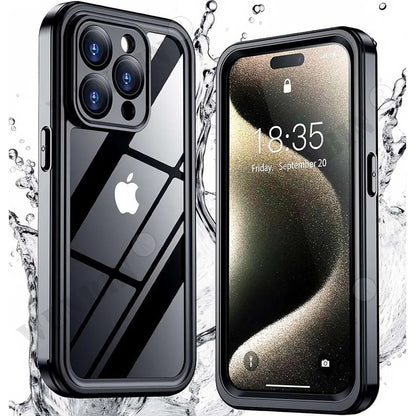 High Quality Waterproof iPhone Case for Water Sports Snow Mountain